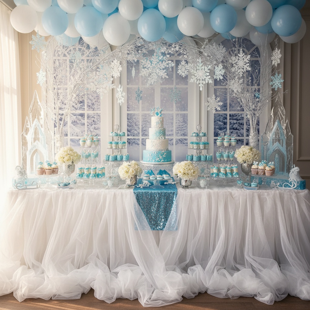 Como Montar uma Festa Infantil Tema Frozen em 2026