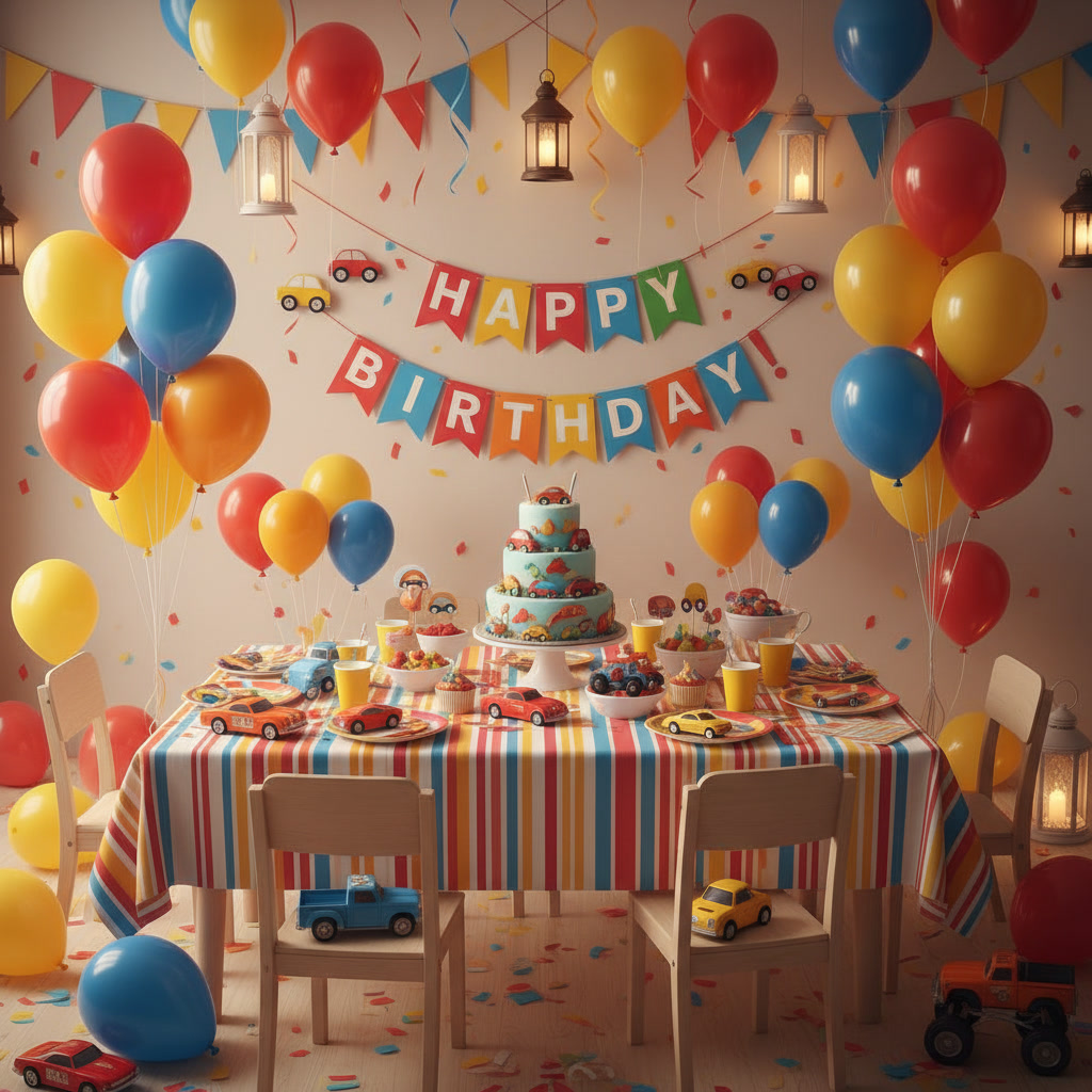 Festa Infantil Tema Hot Wheels: 8 Ideias de Decoração que Impressionam